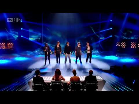 One Direction - The X Factor 2010 Live Show 4 - Total Eclipse Of The Heart (Full) HD