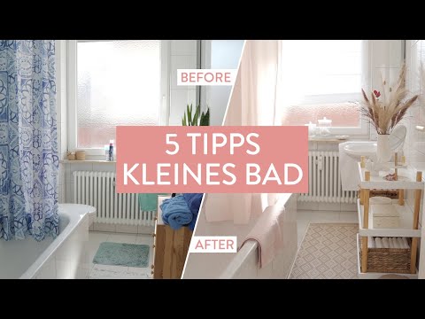 Badezimmer Makeover: So wird das kleine Bad zum WOW-Raum!