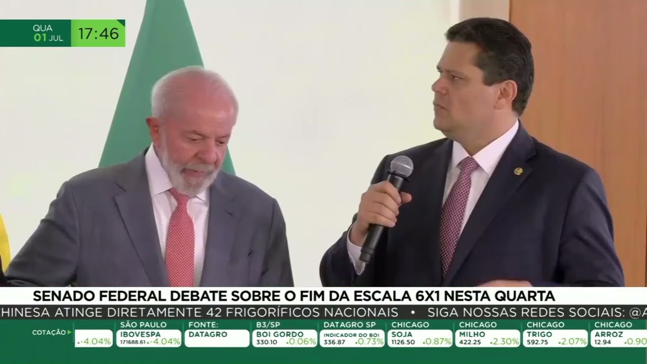 Senado federal debate sobre o fim da escala 6x1 nesta quarta