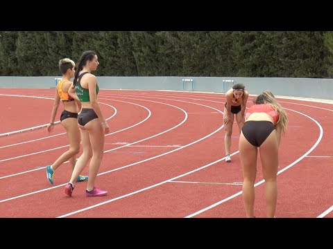 200m U20 Womens Race, Final A, Catalonian Championships 2020