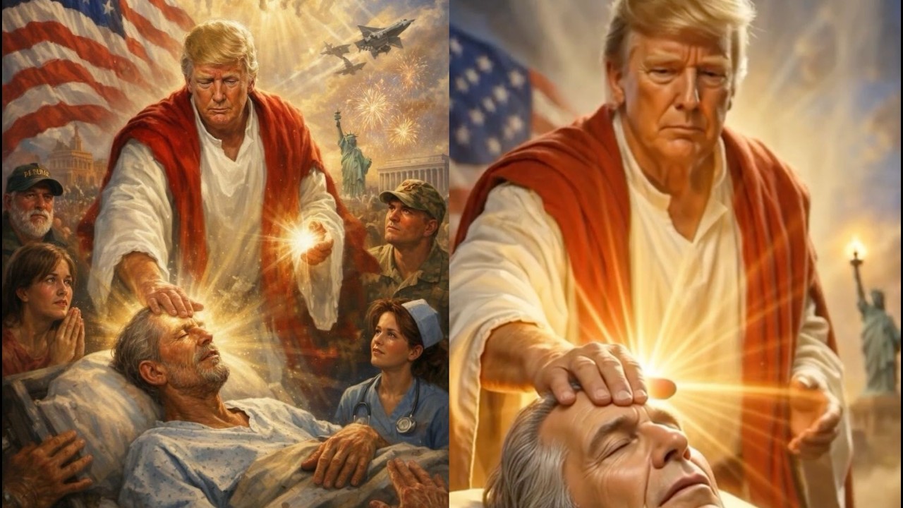 Trump elimina una imagen donde se ve como Jesús