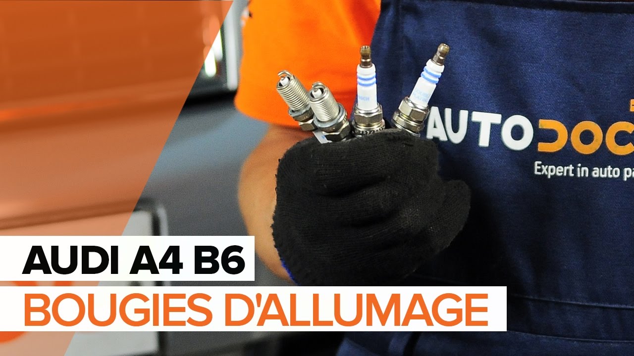 Comment changer : bougies d'allumage sur Audi A4 B6 - Guide de remplacement