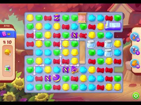 HomeScapes Level 8146 no boosters (18 moves)