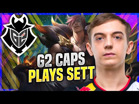 WHEN CAPS PICKS SETT! - G2 Caps Plays Sett MID vs Yone! | Challenger TV