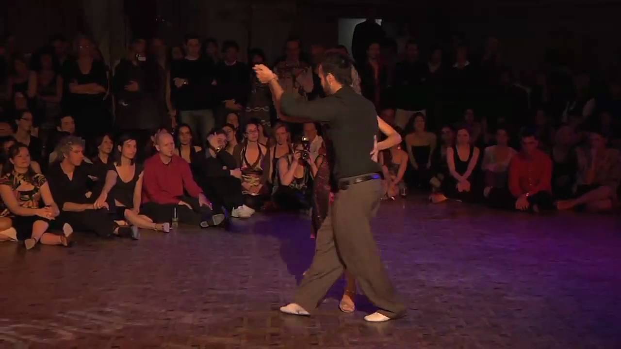 BTF 2010 - demo 2 Noelia Hurtado & Pablo Rodriguez @ Brussels tango festival