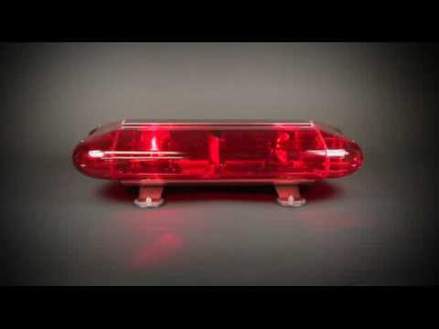 Wolo Manufacturing Aurora Rotating Dual Halogen Red Light - 3560M-R