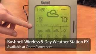 Bushnell 5-Day AccuWeather Weather Station - OpticsPlanet.com