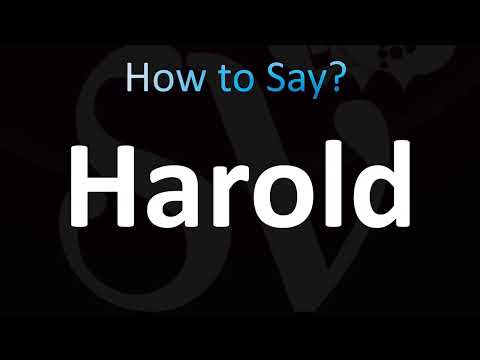 How to Pronounce Harold (CORRECTLY!)