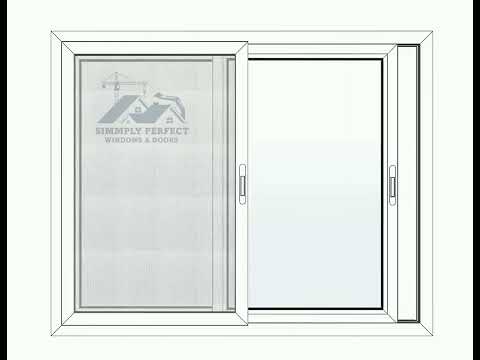 UPVC Sliding Window 90 Series