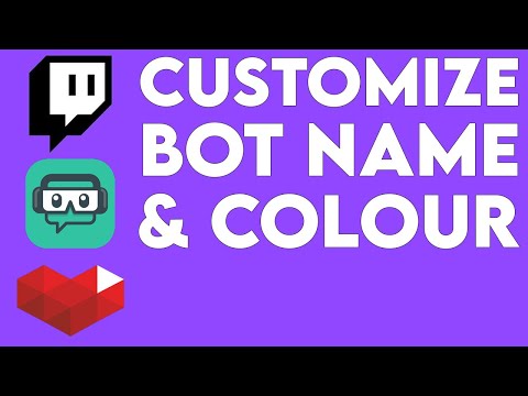 💬 Customize Bot Name & Bot Chat Colour // Streamlabs...