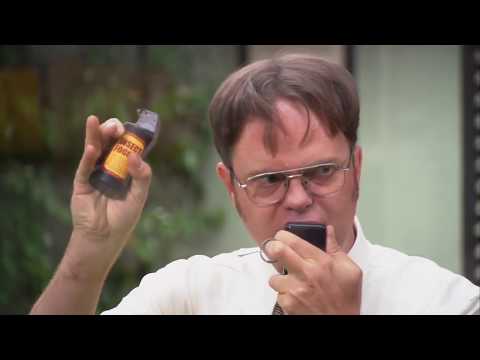 The Office (US) S09E10 Lice (Dwight bug bomb)