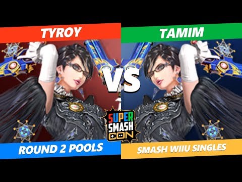 SSC 2019 SSB4 -  Tyroy (Bayonetta) VS EMG Tamim (Bayonetta) Smash WiiU Round 2 Pools