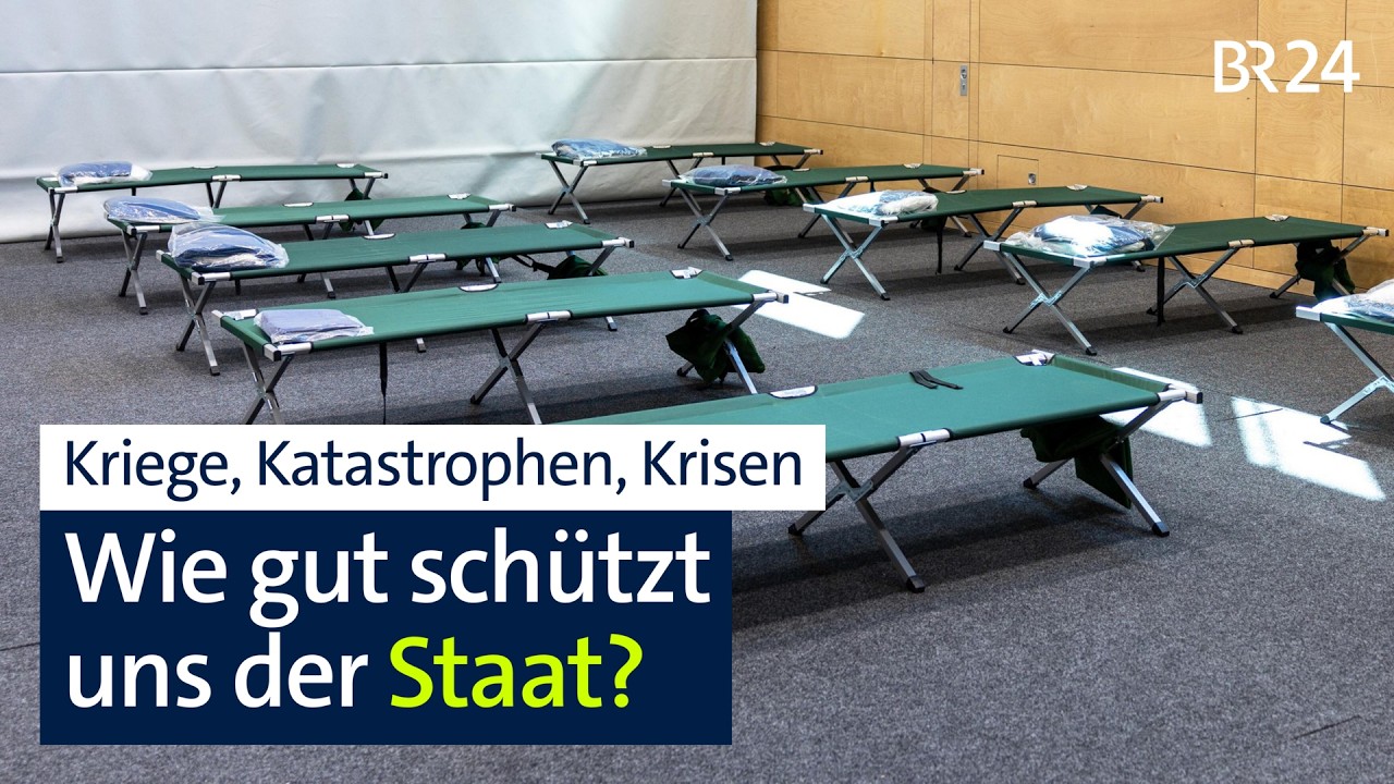Kriege, Katastrophen, Krisen: Wie gut schützt uns der Staat? | BR24