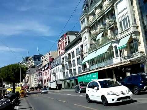 Just Arriving in Montreux * La Ville de Montreux * Switzerland