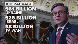 Foreign aid package moves through Congress