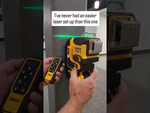 This @dewalttough laser is insane 🤯