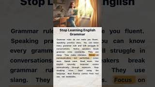 Stop Learning English Grammar | English Reading and Listening Practice #englishforbeginners #english