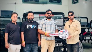 FULL BLACK ⚫️ Modified Jeep Delivery Done ☑️ | Jain Motors Deepak Jain | Contact 8221888008