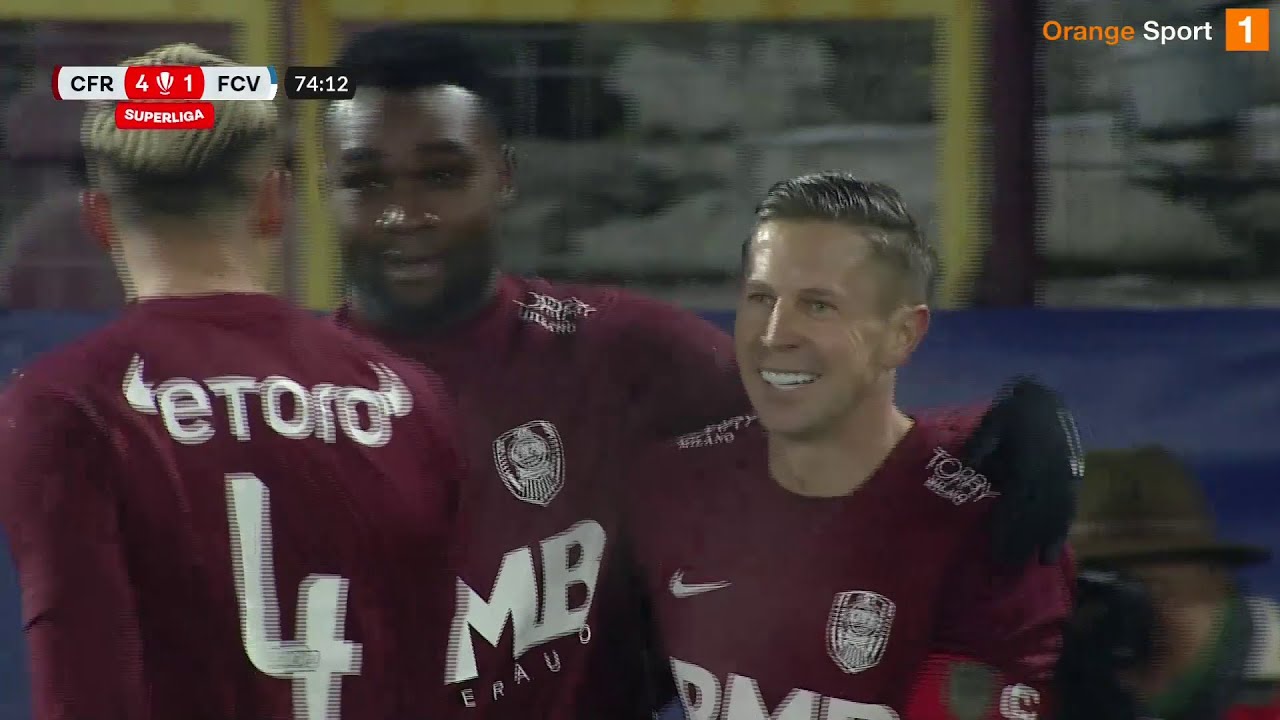 CFR Cluj vs Voluntari highlights