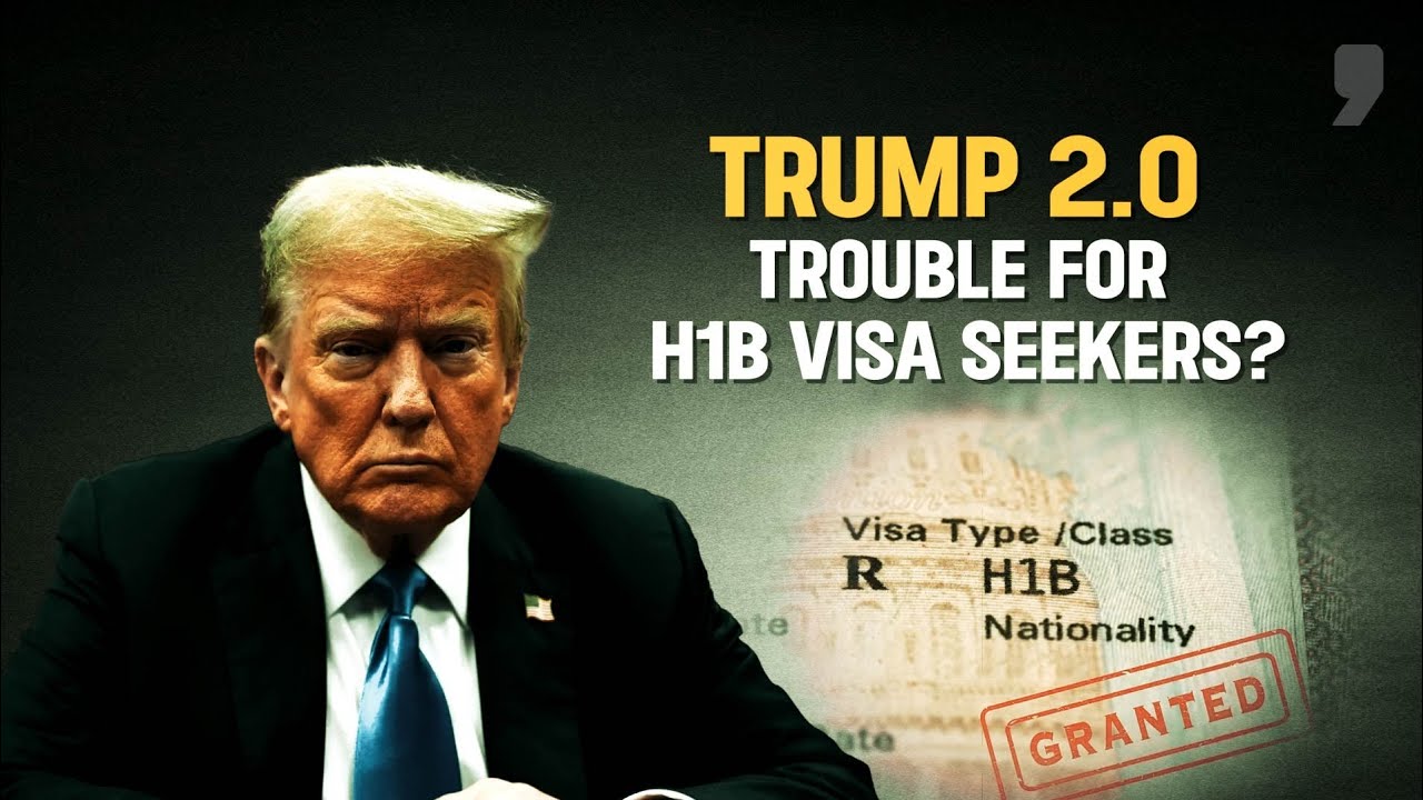 TRUMP RETURNS: Will H1B Visa Seekers Feel The Impact? | News9 Plus Decodes