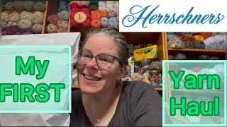 My 1st @Herrschners haul! #happymail #yarnhaul Holiday Yarns @premieryarns #makeitpremier #yarnlove