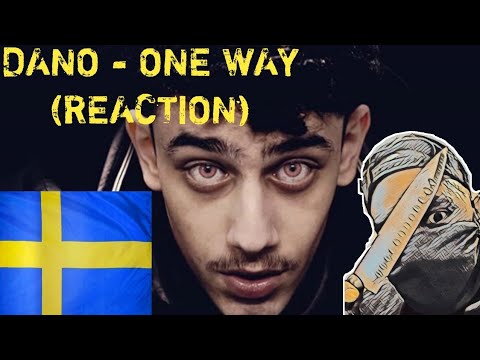 American Reacting To Swedish RApper( Dano -One Way