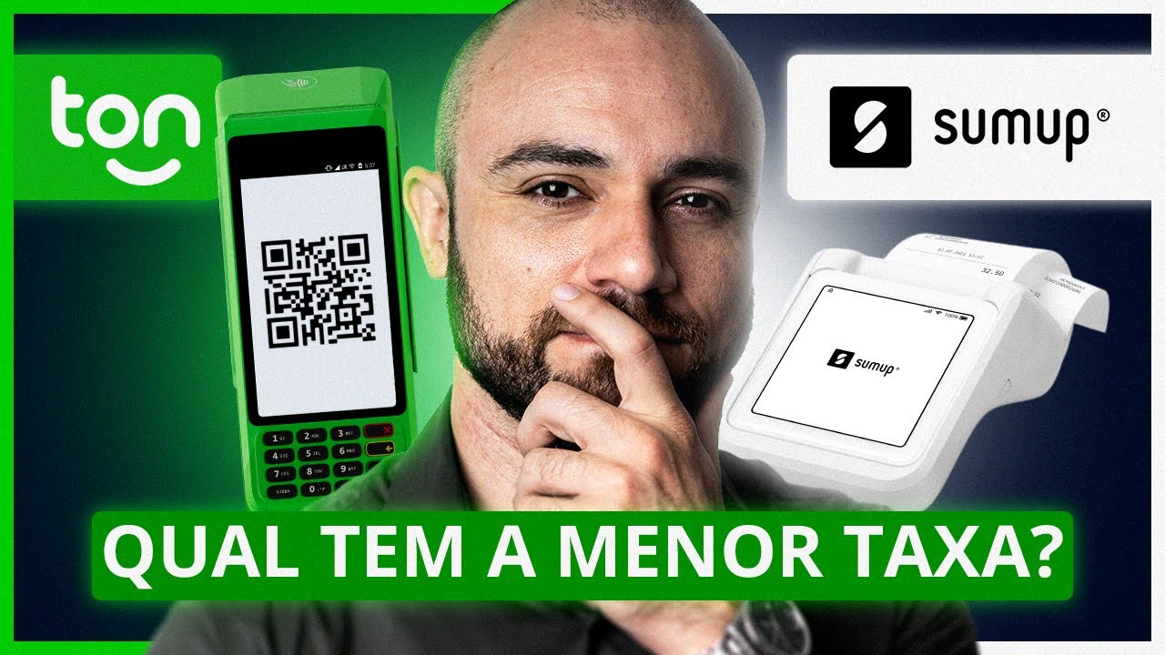 ➡️TON ou SUMUP? Qual a Melhor Para MEI e Microempreendedor? Maquininha Com Menores Taxas