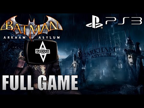 Batman: Arkham Asylum - Full Game | PS3 Gameplay (No Commentary)