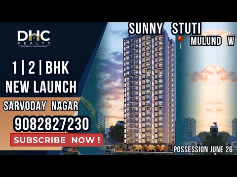 New Launch Project Sunny Stuti in Mulund West | Premium 1 & 2 BHK Flats | Flats in Mumbai | #mulund