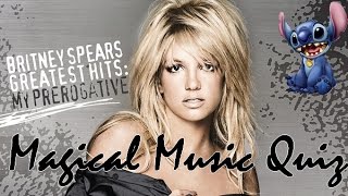 Magical Music Quiz spécial Britney Spears