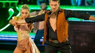 Ashley Taylor Dawson & Ola dance to 'You Give Love A Bad Name' - Strictly Come Dancing - BBC One