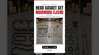 YouTube video thumbnail: Cylinder Head Gasket Set — CJ340 · Stockman 4.90 Diesel Mahindra spare parts — Nonu Ventures