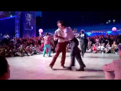 Midsummer Night Swing 2014 Ambassador Lindy Hop Dance Contest Finals - Vincenzo Fesi & Voon Chew