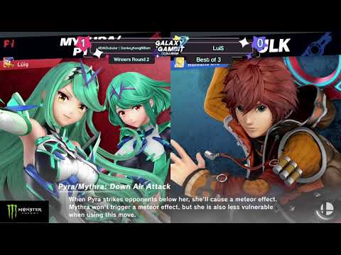 GGxC 11 - Lui$ (Pyra Mythra) Vs. DonkeyKongBilliam (Shulk) - Top 64 Winners Round 2