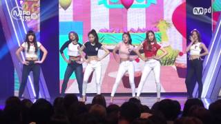 [MPD직캠] 씨엘씨 직캠 CLC 예뻐지게 High Heels Fancam @엠카운트다운_160317