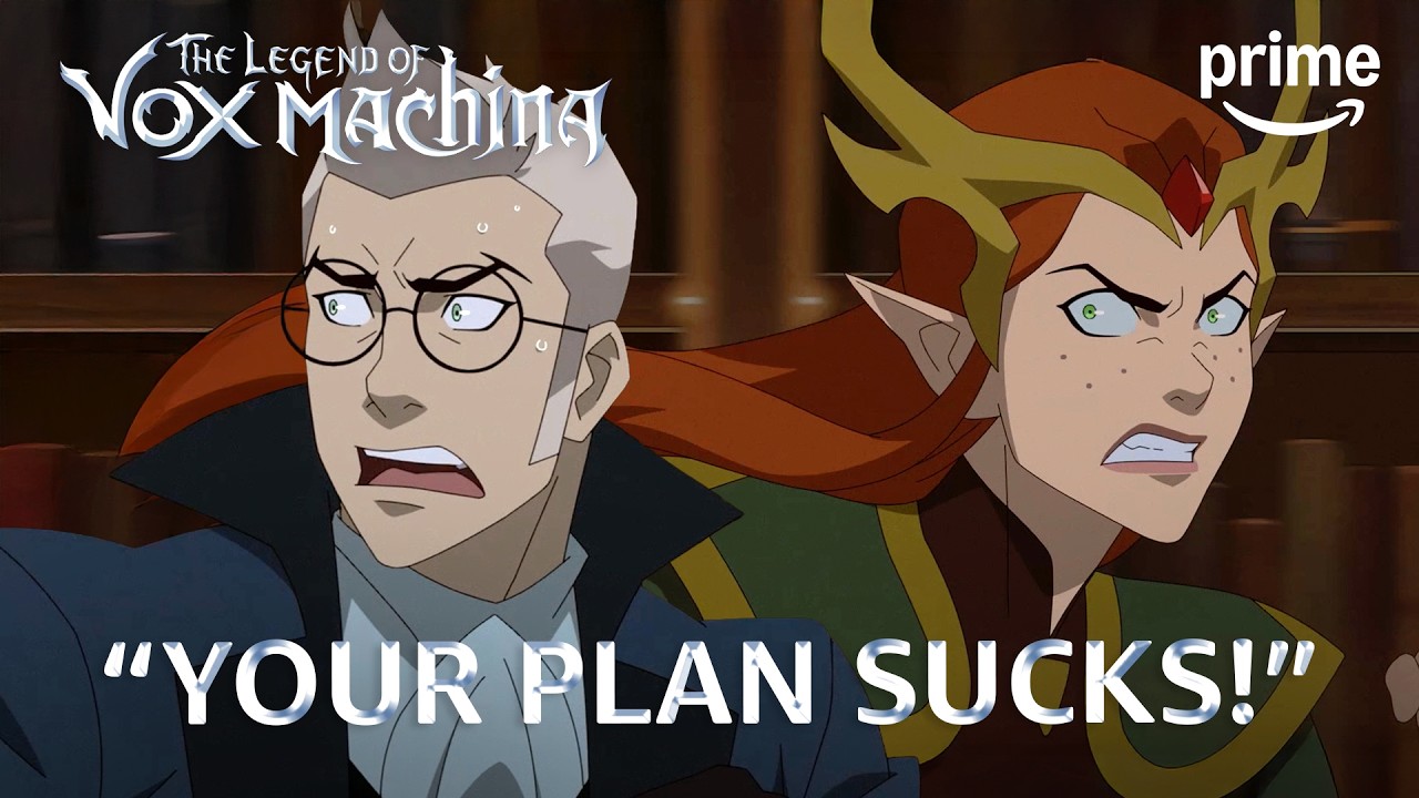 Vox Machina Escapes the Cobalt Archives | The Legend of Vox Machina Season 4 | Clip | Prime Video