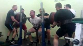 RAW Squat 400 kg (100 w.c.)  Konstantin Pozdeev!!