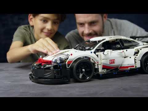 Конструктор Lari «Porsche 911 RSR» 11171 (Technic 42096) / 1580 деталей