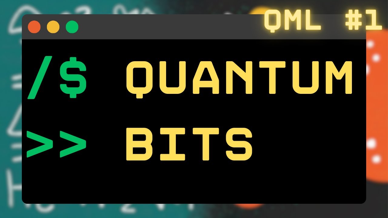 Simulate a Qubit in Python: Quantum Machine Learning #1