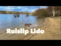 RUISLIP LIDO ARTIFICIAL BEACH LONDON