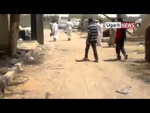 جولة بعد السيطرة على مبنى السياسية في مدينة الميادين في محافظة دير الزور من قبل لواء جعفر الطيار