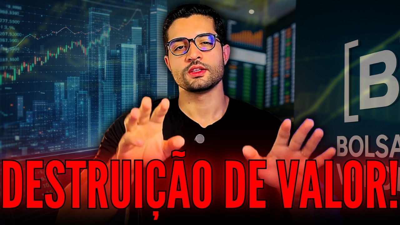 5 AÇÕES DE GIGANTES DA BOLSA QUE ESTÃO EM GRAVE CRISE