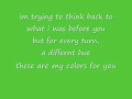 Colors Jordin Sparks With Lyrics 