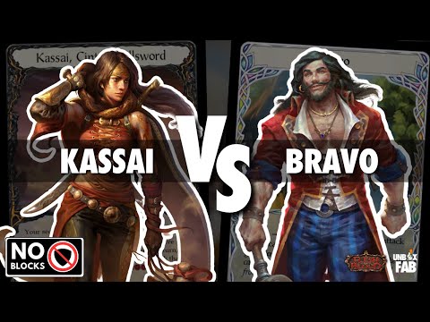 Poor Man's KASSAI DESTROYS BRAVO? / Flesh and Blood Blitz Match and Deck Tech