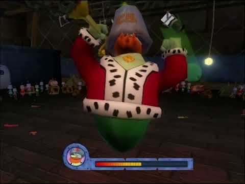 SpongeBob Squarepants: The Movie PS2 - Final Boss (Turn The Tables On Plankton).
