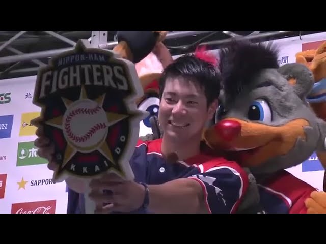 ファイターズ･松本選手ヒーローインタビュー 2017/7/20 F-E