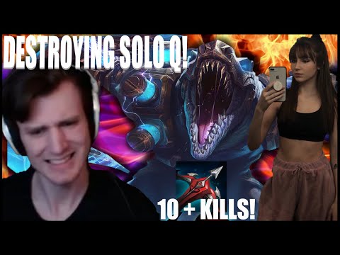 Hashinshin: LITERALLY SMURFING on the enemies with Alli! Why Lord Dominik's sucks!