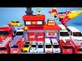 Fire Station Fire Robocar Poli Ambulance Car Toys Power Key