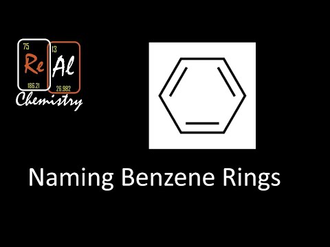 How to name benzene rings - Real Chemistry