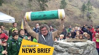 Cub Scout's blast from the past